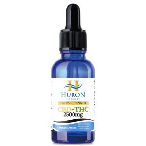 Huron Hemp CBD Oil Full Spectrum 2500mg Orange Dream