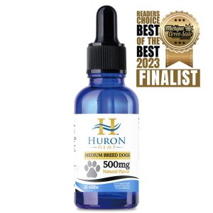 Huron Hemp Medium Breed 500mg CBD Tincture