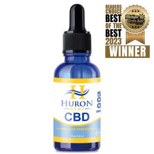 Huron Hemp Pure 500mg CBD oil tincture