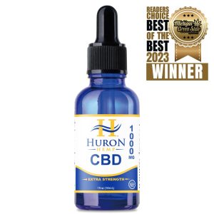 Huron Hemp Pure 1000mg CBD oil tincture