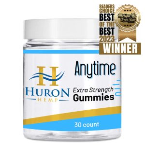Huron Hemp Extra Strength CBD Anytime gummies