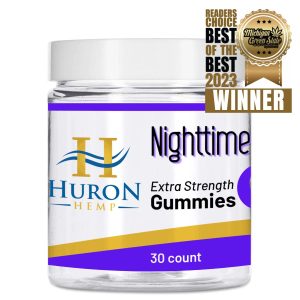 Huron Hemp Extra Strength Nighttime gummies