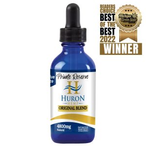 Huron Hemp CBD Oil Private Reserve Full Spectrum 4800mg Natural