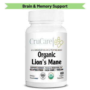 CruCare - Functional Mushrooms - Organic Lion's Mane