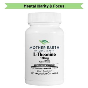 Mother Earth L-Theanine 100mg Supplement