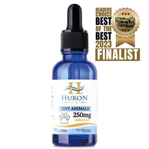Huron Hemp Tiny Animals 250mg CBD tincture