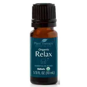 Plant Therapy Organic Relax Essential Oil Kid Safe