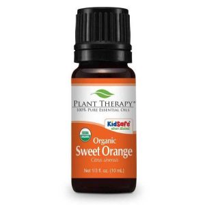 Plant Therapy Organic Sweet Orange Essential Oil Kid Safe