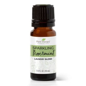 Plant Therapy Organic Sparkling Peppermint Essential Oil Laundry Blend