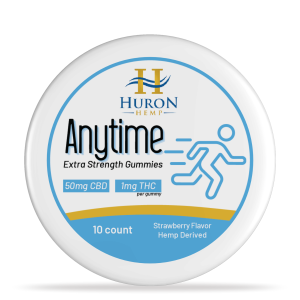 Huron Hemp Anytime CBD Gummies 10ct