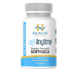 Huron Hemp - Softgels - 25mg FSO 90ct