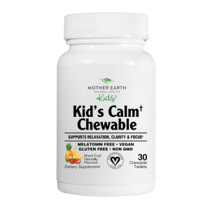 Mother Earth KIDS - Kid's Calm Chewable - Mixed Fruit 30ct