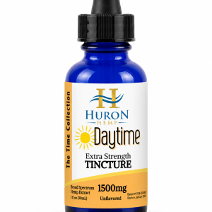 Huron Hemp™ Daytime BSO Tincture – Extra Strength Broad Spectrum