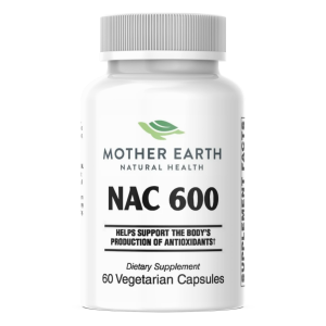 Mother Earth Supplements - NAC 600 Plus 60ct